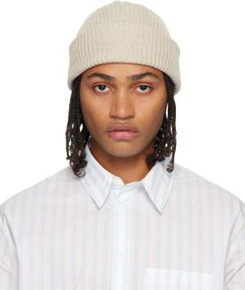 Lanvin Lanvin Off-White Wool Beanie