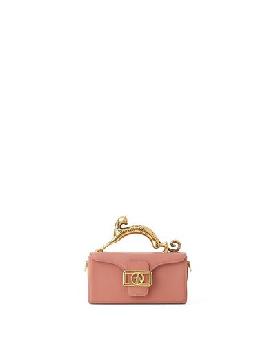 Lanvin Lanvin Pencil Cat Nano Bag In Leather