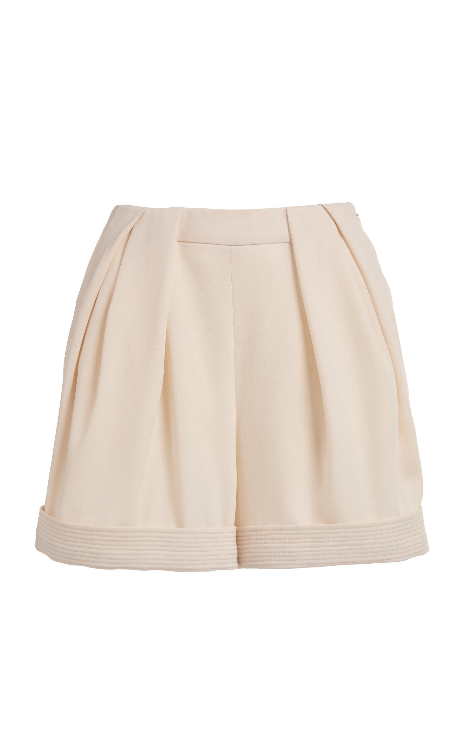 Lanvin Lanvin Pleated Shorts Nude FR 44