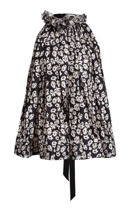 Lanvin Lanvin Printed HighNeck Halter Top