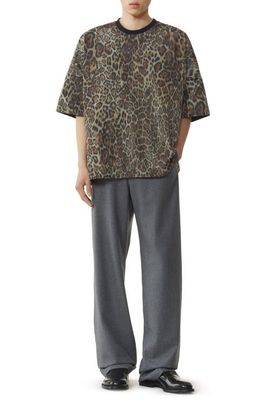 Lanvin Lanvin Reversible Printed T-Shirt