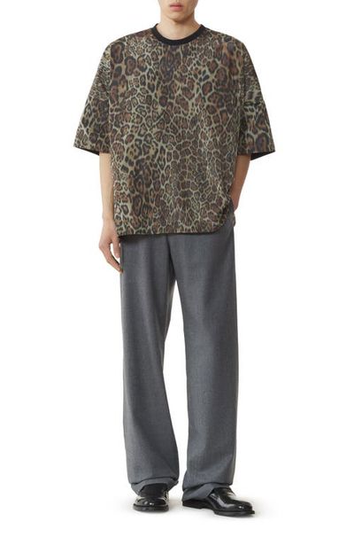 Lanvin Lanvin Reversible Printed T-Shirt