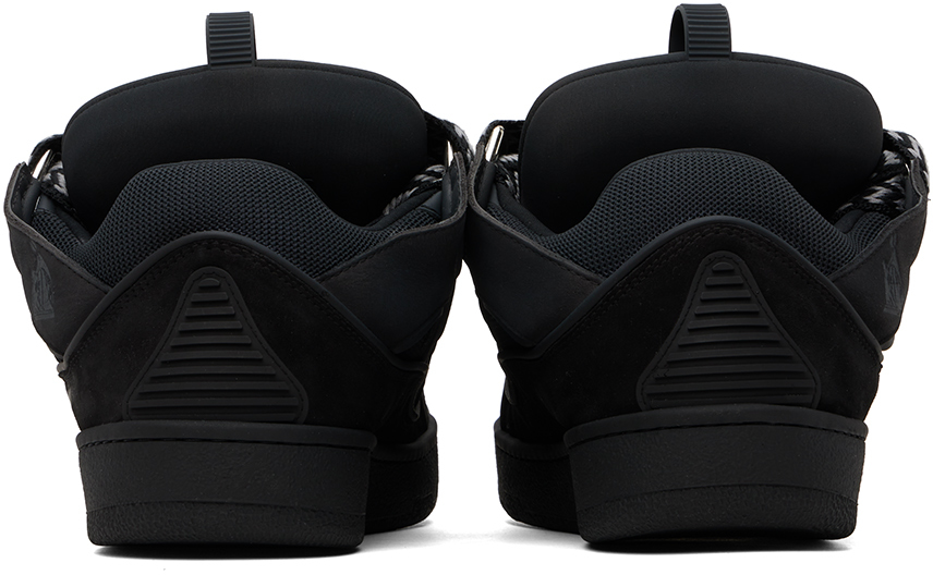 Lanvin - SSENSE Exclusive Black Curb Sneakers