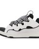 Lanvin Lanvin White & Black Curb Sneakers - 3