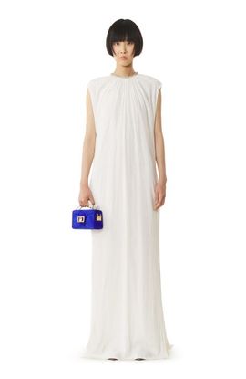 Lanvin Lanvin White Embroidered Dress