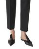 Lanvin Lanvin Women's Midnight Step Leather Bow Mule - 2