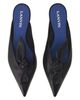 Lanvin Lanvin Women's Midnight Step Leather Bow Mule - 4