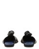 Lanvin Lanvin Women's Midnight Step Leather Bow Mule - 5