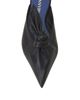 Lanvin Lanvin Women's Midnight Step Leather Bow Mule - 6