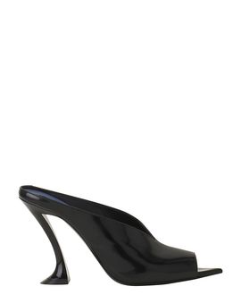 Lanvin Lanvin Women's Midnight Step Mule in Patent Leather