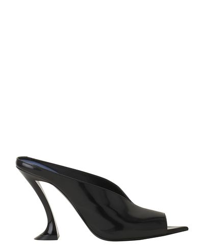 Lanvin Lanvin Women's Midnight Step Mule in Patent Leather