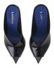 Lanvin Lanvin Women's Midnight Step Mule in Patent Leather - 4
