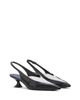 Lanvin Lanvin Women's Serenade Slingback Pumps in Leather - 1