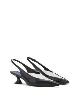 Lanvin Lanvin Women's Serenade Slingback Pumps in Leather