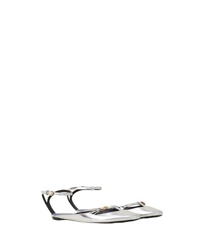 Lanvin Lanvin Women's The Mary-Jane Ballerina in Specchio Leather