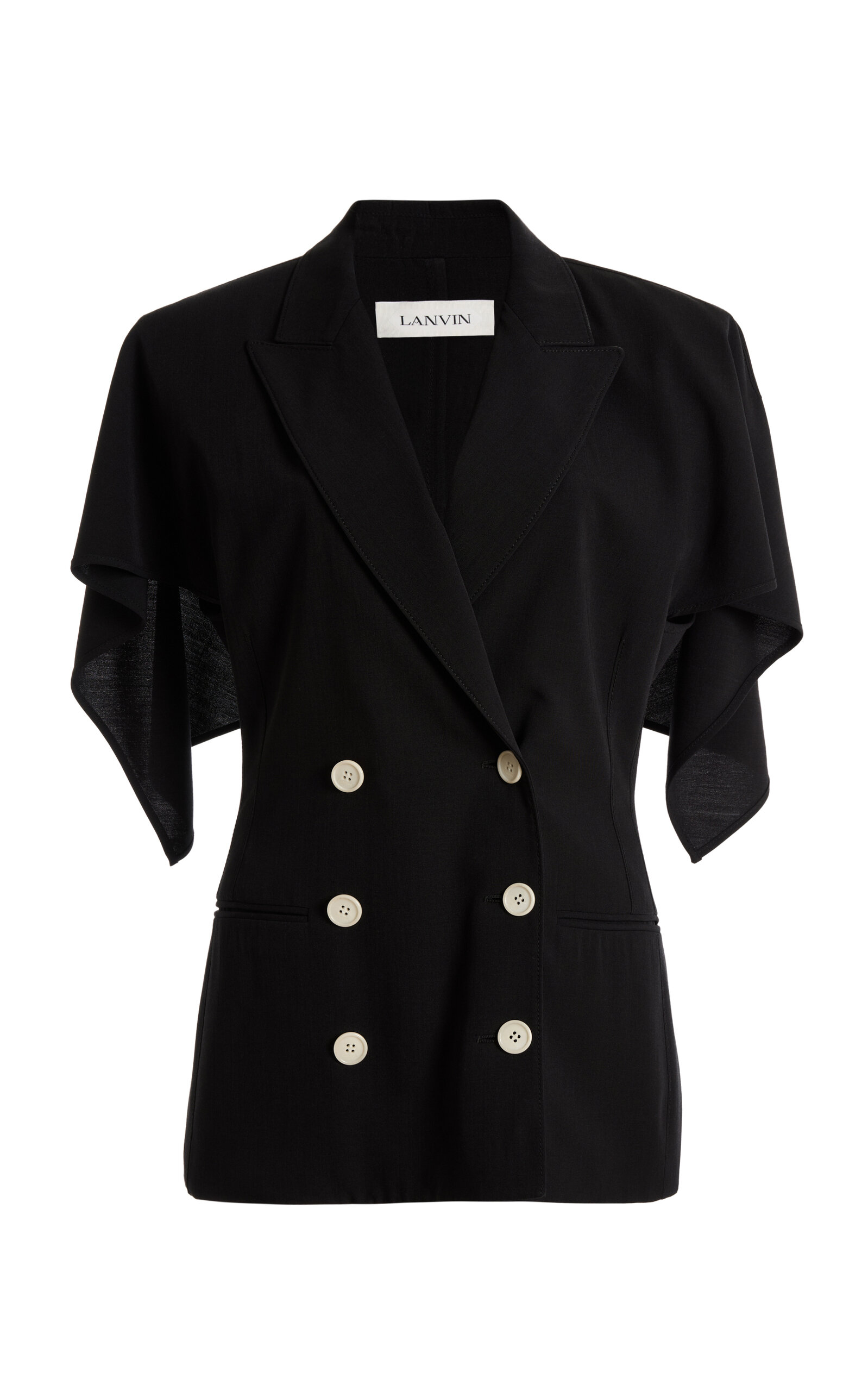 Lanvin Lanvin WoolBlend Cape Jacket