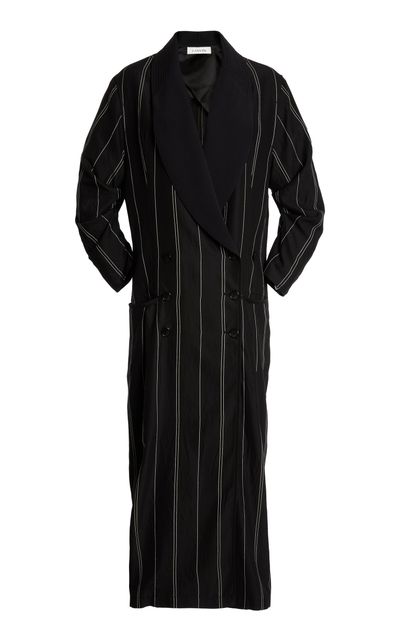 Lanvin Lanvin WoolBlend DoubleBreasted Coat Dress
