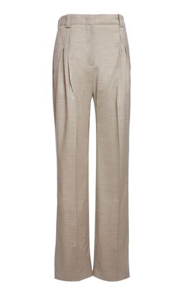 Lanvin Lanvin WoolSilk StraightFit Trousers
