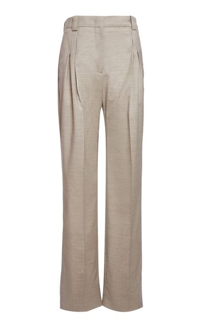 Lanvin Lanvin WoolSilk StraightFit Trousers