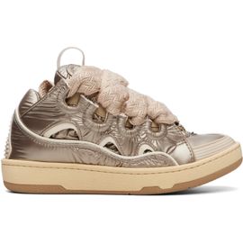 Lanvin Lanvin Yellow Curb Sneakers