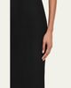 Lanvin Silk-Blend Asymmetric Slit Midi Skirt - 5