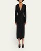 Lanvin Single-Breasted Silk-Blend Backless Jacket - 2