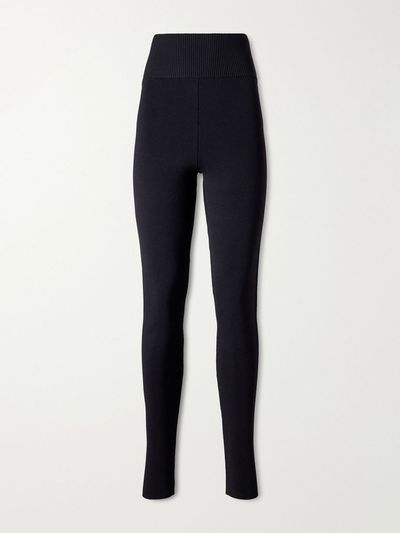 LANVIN Stretch-knit leggings
