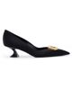 Lanvin Women's Midnight Step 50MM Sculptural Pumps - 1