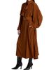 Lanvin Women's Satin Belted Trench Coat - 4