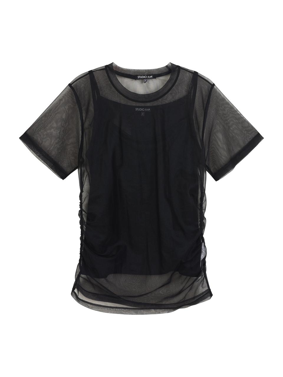 LAP Mesh T-shirt Sleeveless Top Set T-shirts (AR2EX462)
