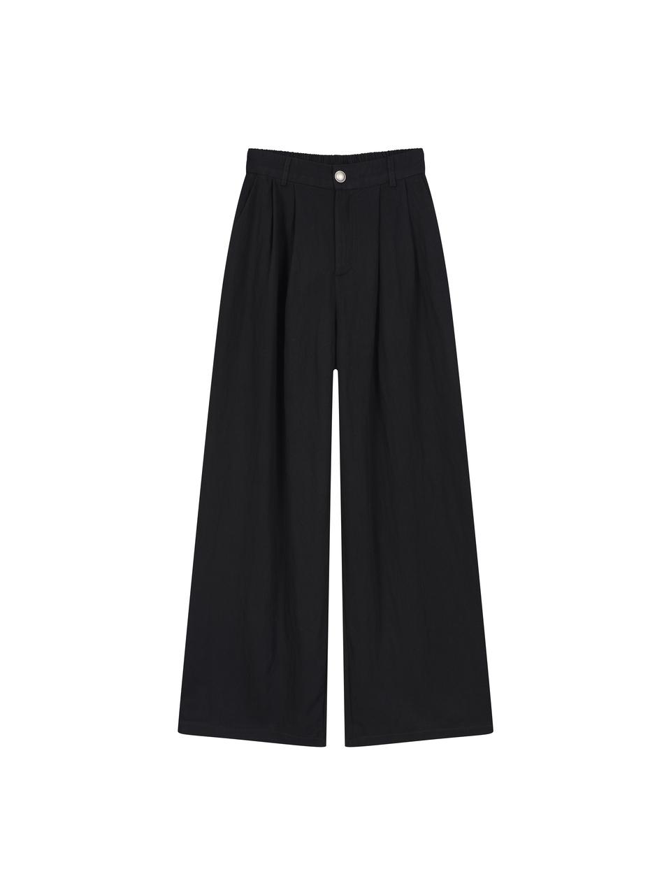 LAP Rayon Single-Pleat Cooling Wide Pants (AR2WP420)