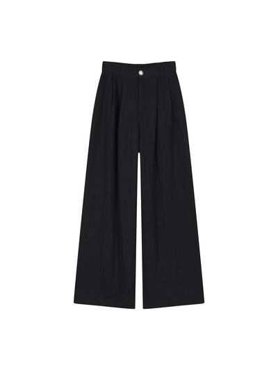 LAP Rayon Single-Pleat Cooling Wide Pants (AR2WP420)