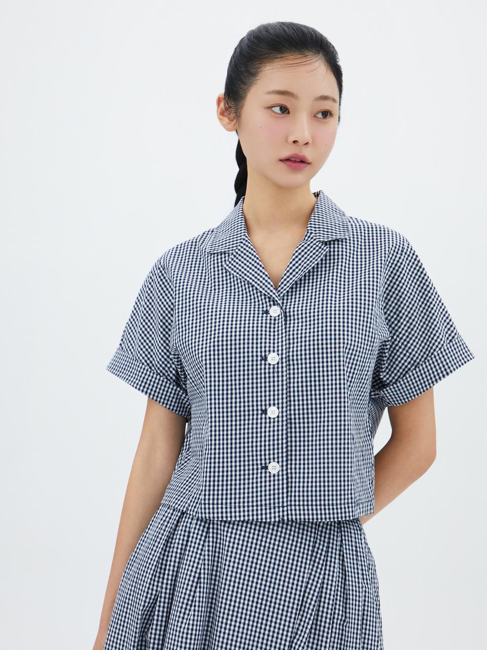 LAP Short-sleeve 4-button Shirt (AR2WB471)
