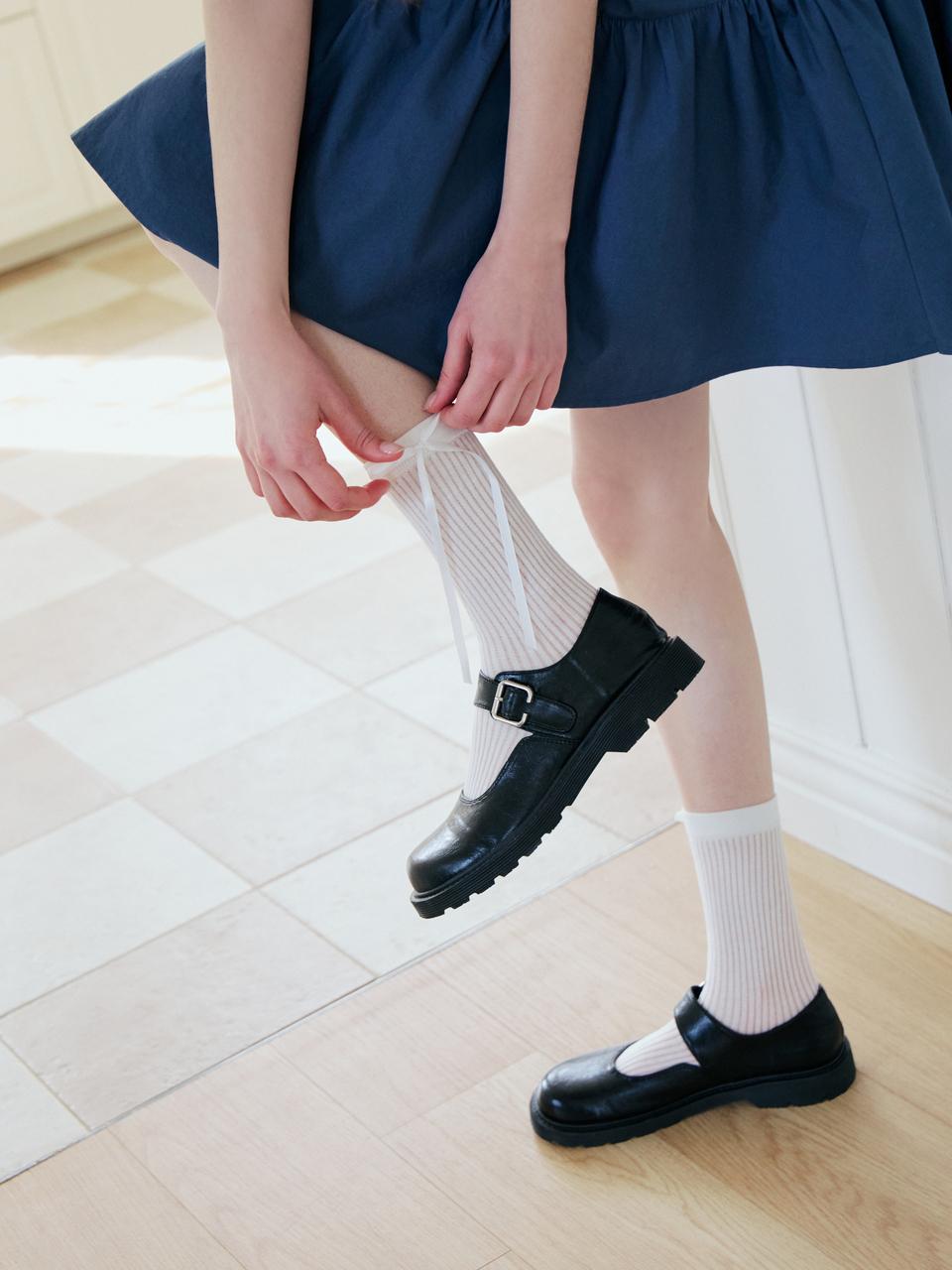 LAP Side Ribbon Socks (AR7AK261)