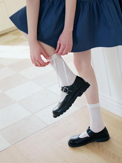 LAP Side Ribbon Socks (AR7AK261)