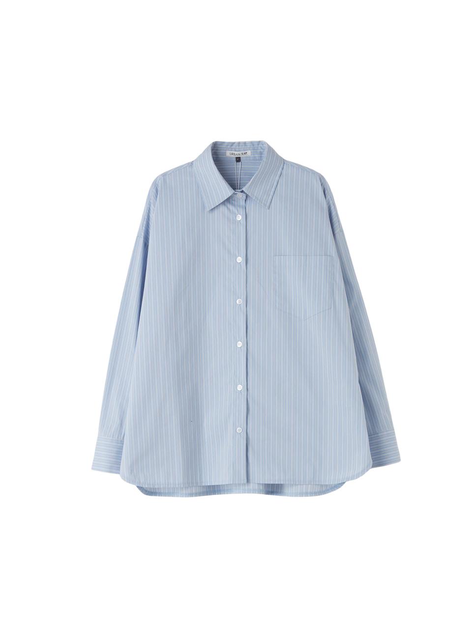 LAP Striped Regular-Fit Shirt Blouse (AR7WB161)