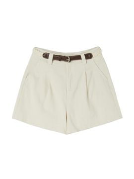 LAP Twisted Belt Cotton 3/4 Length Pants (AR2WP543)
