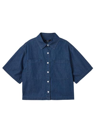 LAP Two-pocket Denim Collar Shirt (AR2DB460)