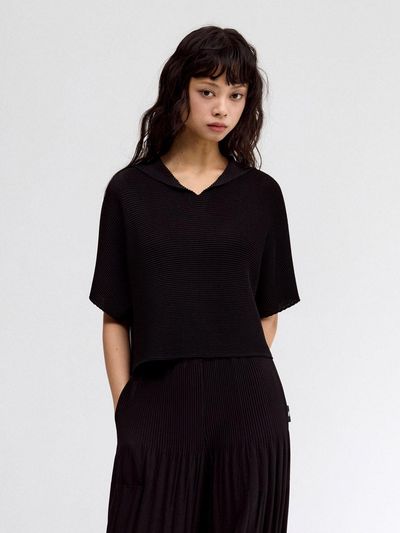 Lapli Sailor Collar Crop T-shirt (LPTSM025005)