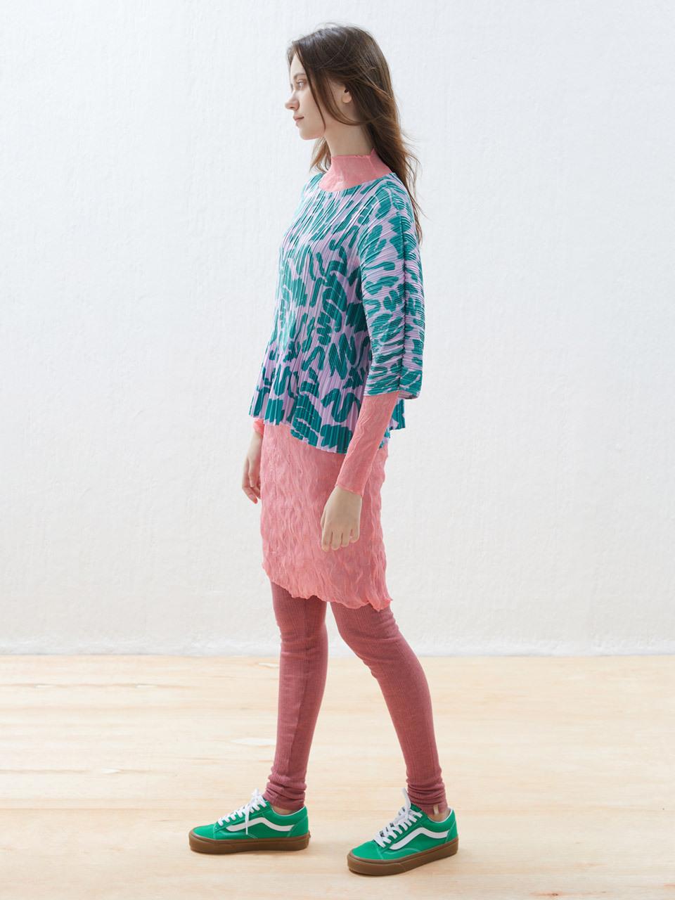 Lapli Wool Ribbed Leggings Pants_LWPTF323004