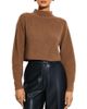 Lapointe Lapointe Cashmere Silk Cropped Raglan Sweater - 1