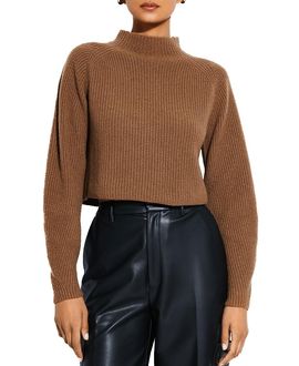 Lapointe Lapointe Cashmere Silk Cropped Raglan Sweater