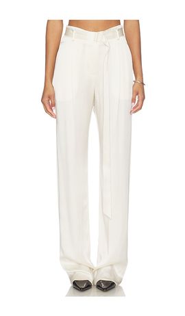 Lapointe Lapointe High Waisted Belted Pant