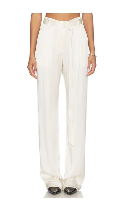 Lapointe Lapointe High Waisted Belted Pant