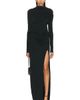 Lapointe Lapointe Jersey Asymmetrical Shawl Draped Gown - 1