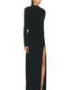 Lapointe Lapointe Jersey Asymmetrical Shawl Draped Gown - 2