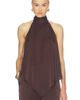LaPointe LaPointe Lightweight Satin Hankerchief Top - 1