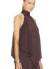 LaPointe LaPointe Lightweight Satin Hankerchief Top - 2