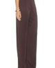 LaPointe LaPointe Lightweight Satin High Waisted Belted Pant - 2