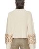 LaPointe LaPointe Merino Mock Neck Sweater With Patch - 3